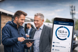 Datenvolumen Außendienst